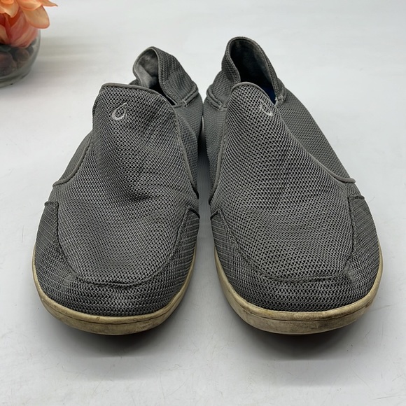 OluKai Nohea Gray Mush Slip On Loafer Size 10.5. MCL2911C - Picture 2 of 8